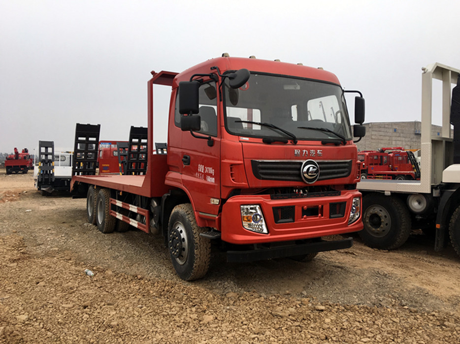 【30噸】程力后雙橋平板運輸車