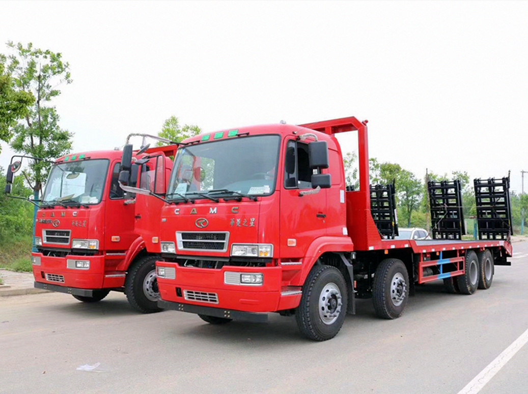 【35噸】華菱之星前四后八平板運輸車