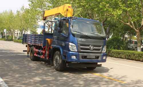 福田牌BJ5143JSQ-FA型隨車起重運(yùn)輸車